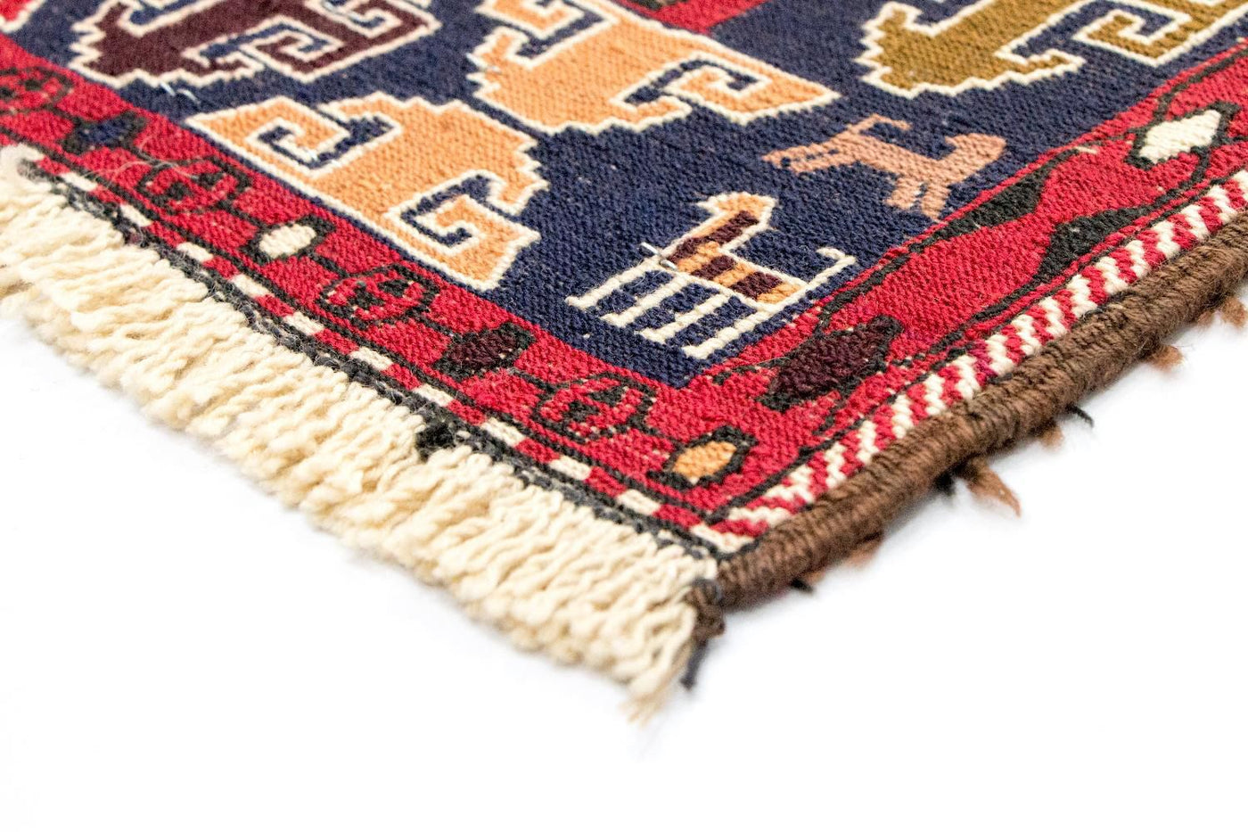 Jedwabny kilim Dywan 192x110cm