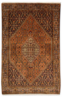 Dywan perski - Bijar - 190 x 127 cm - jasnobrązowy