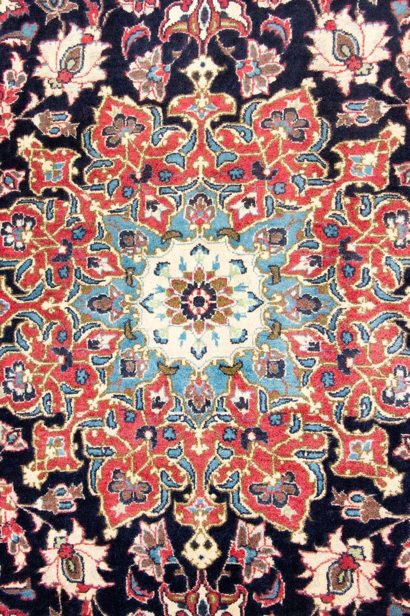 Dywan perski - Klasyczny - 412 x 295 cm - ciemnoniebieski