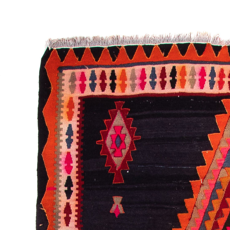 Biegacz Dywan Kelim - Stary - 315 x 150 cm - wielokolorowy