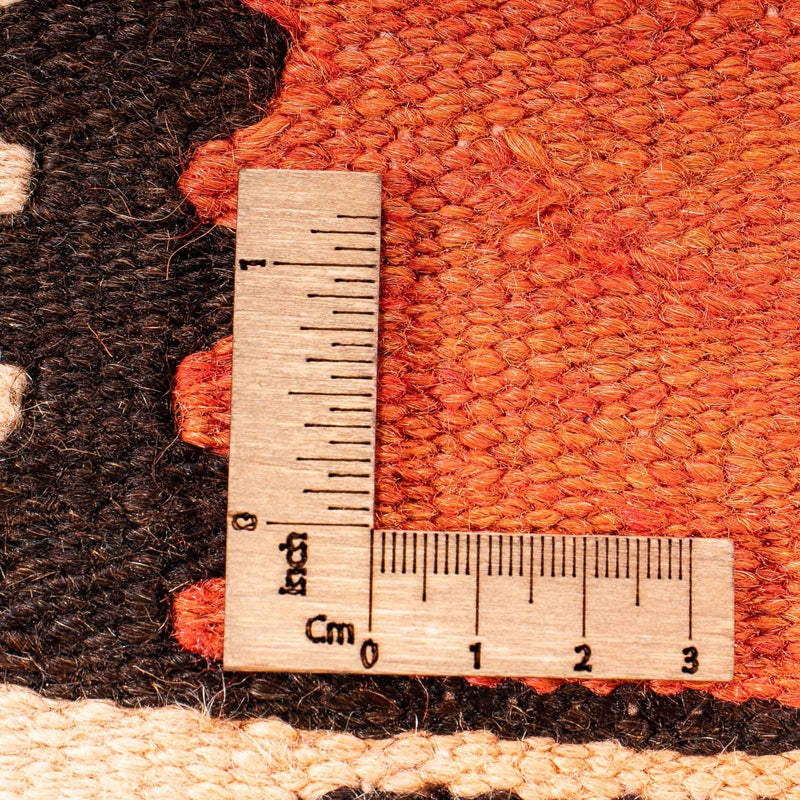 Biegacz Dywan Kelim - Stary - 275 x 140 cm - wielokolorowy