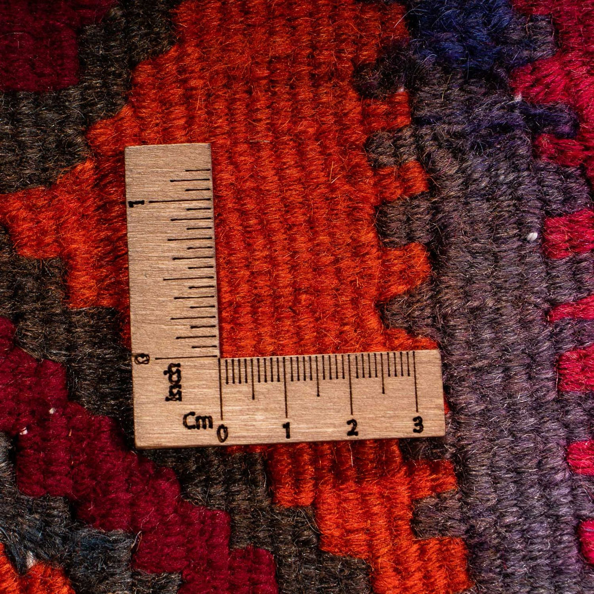 Biegacz Dywan Kelim - Stary - 325 x 140 cm - wielokolorowy