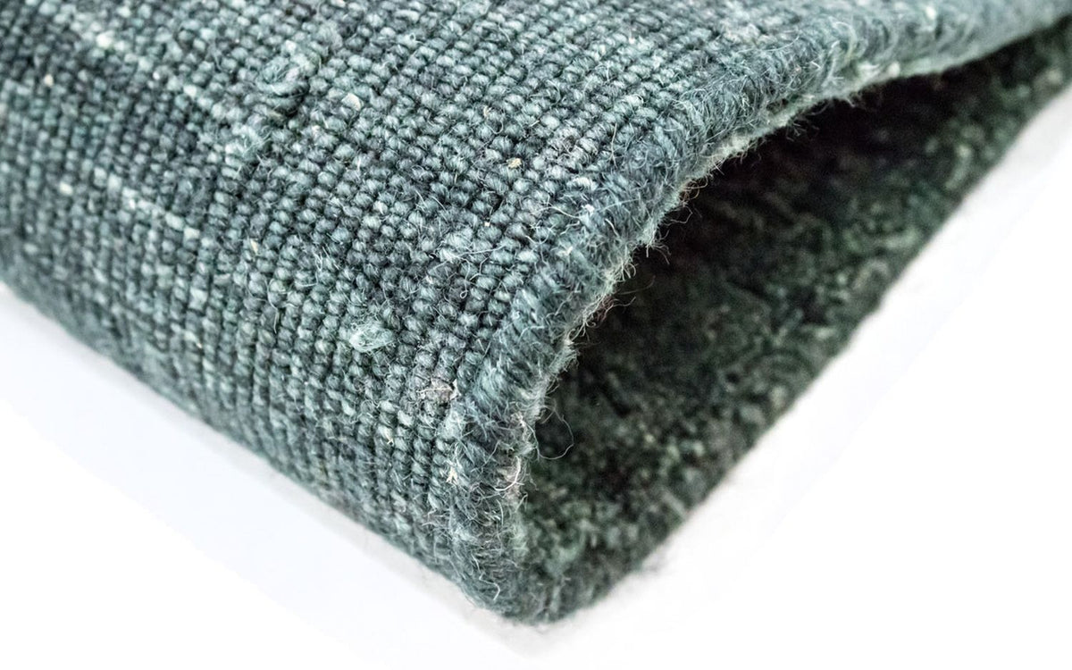 Dywan wełniany - 240 x 170 cm - zielona