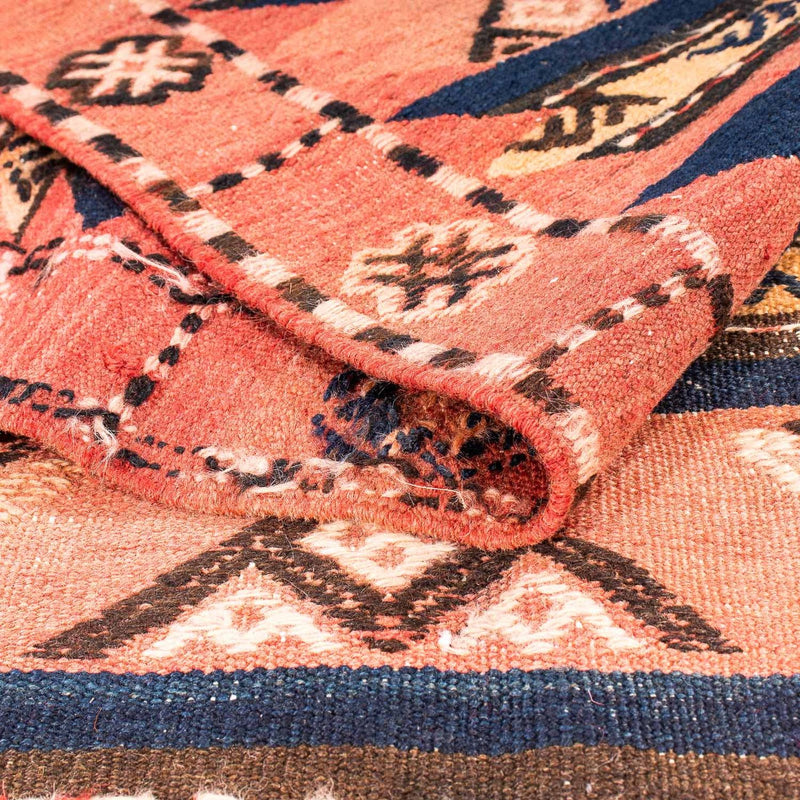 Dywan Kelim - Stary - 270 x 160 cm - wielokolorowy