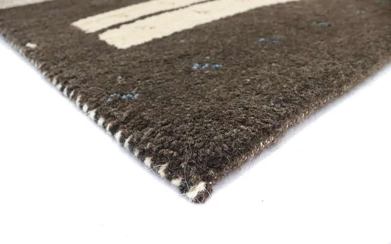 Biegacz Dywan Gabbeh - Indus - 293 x 81 cm - wielokolorowy