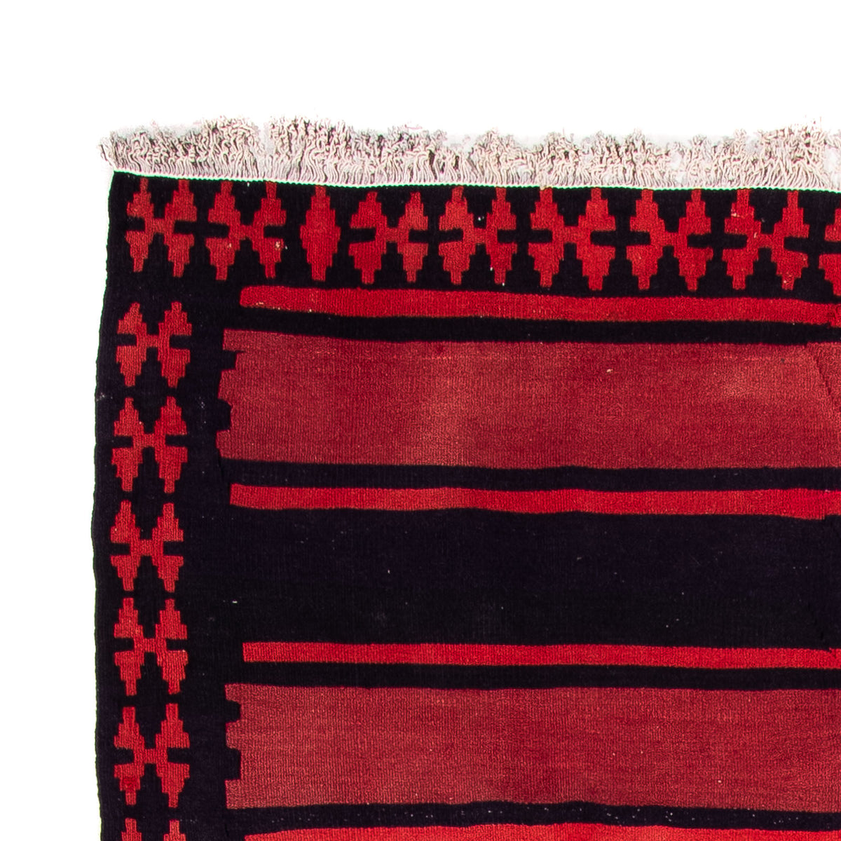 Biegacz Dywan Kelim - Stary - 325 x 165 cm - wielokolorowy