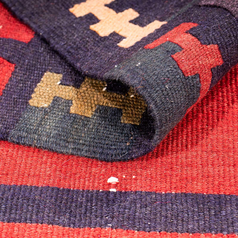 Dywan Kelim - Stary - 290 x 160 cm - wielokolorowy