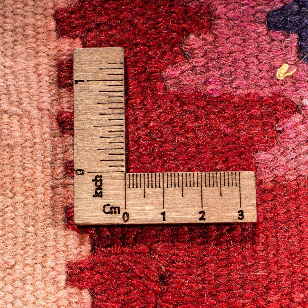 Biegacz Dywan Kelim - Stary - 350 x 150 cm - wielokolorowy