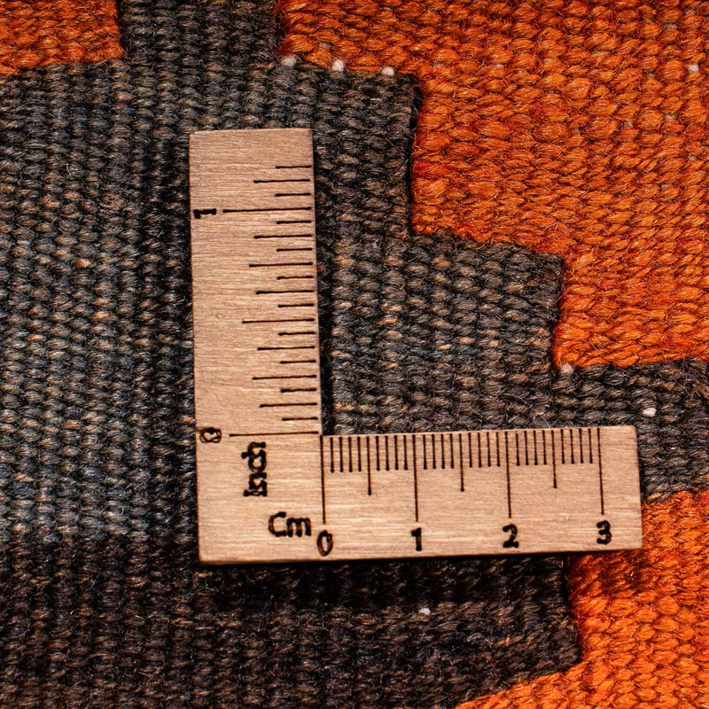 Biegacz Dywan Kelim - Stary - 340 x 100 cm - wielokolorowy