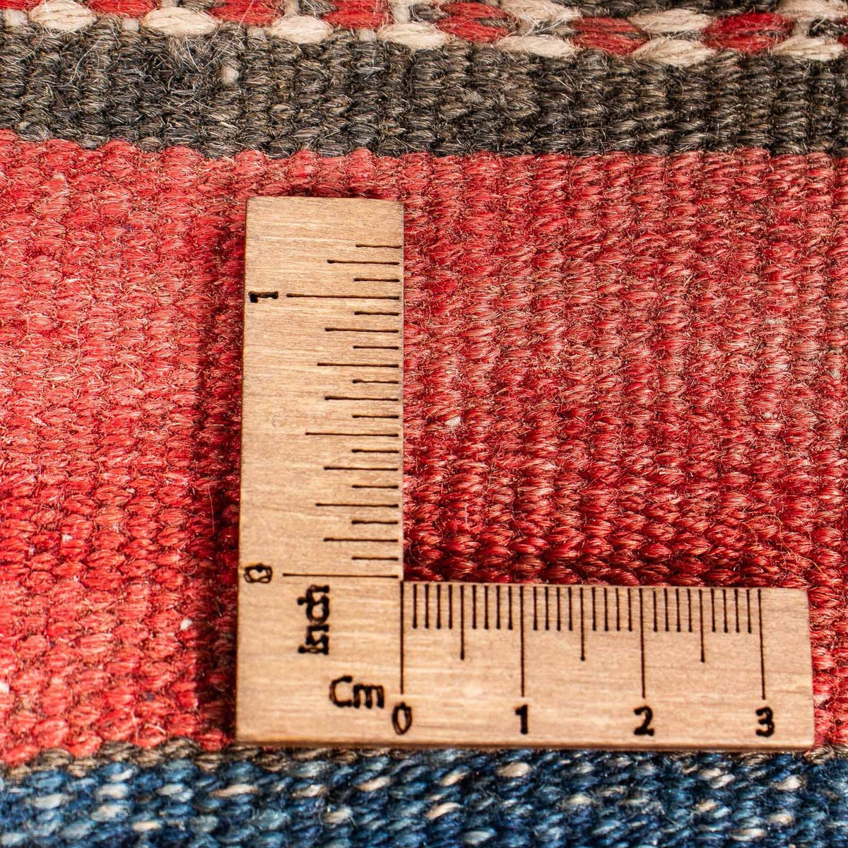 Biegacz Dywan Kelim - Stary - 250 x 140 cm - wielokolorowy