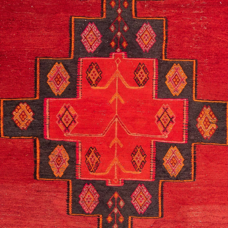 Dywan Kelim - Stary - 310 x 160 cm - wielokolorowy