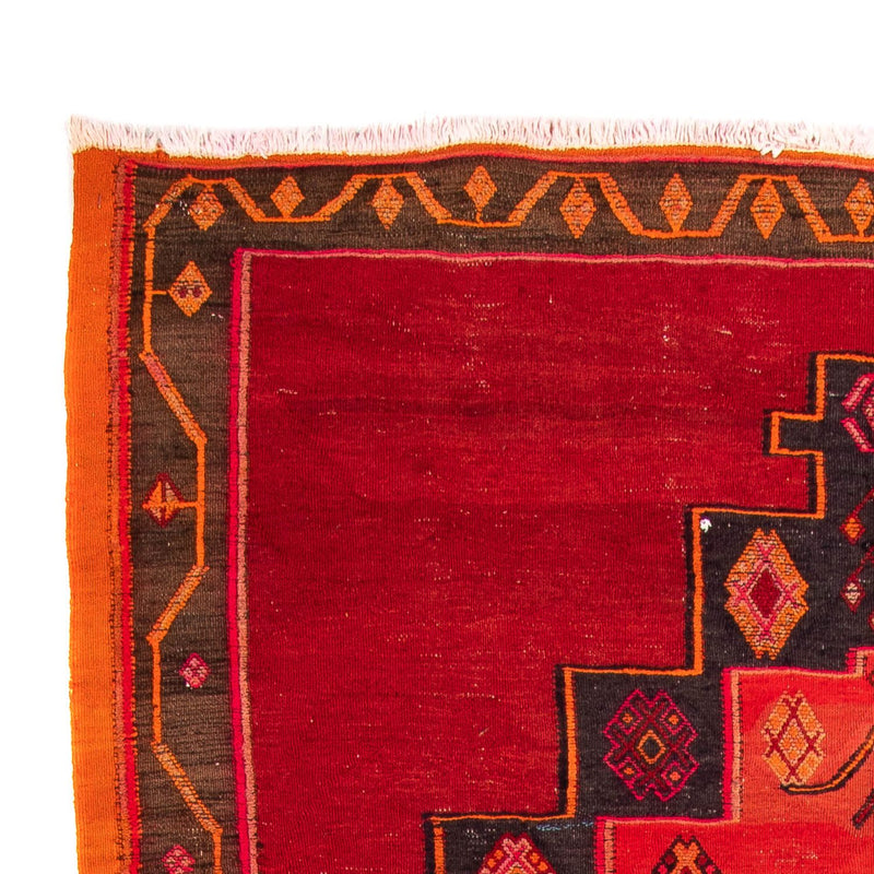 Dywan Kelim - Stary - 310 x 160 cm - wielokolorowy