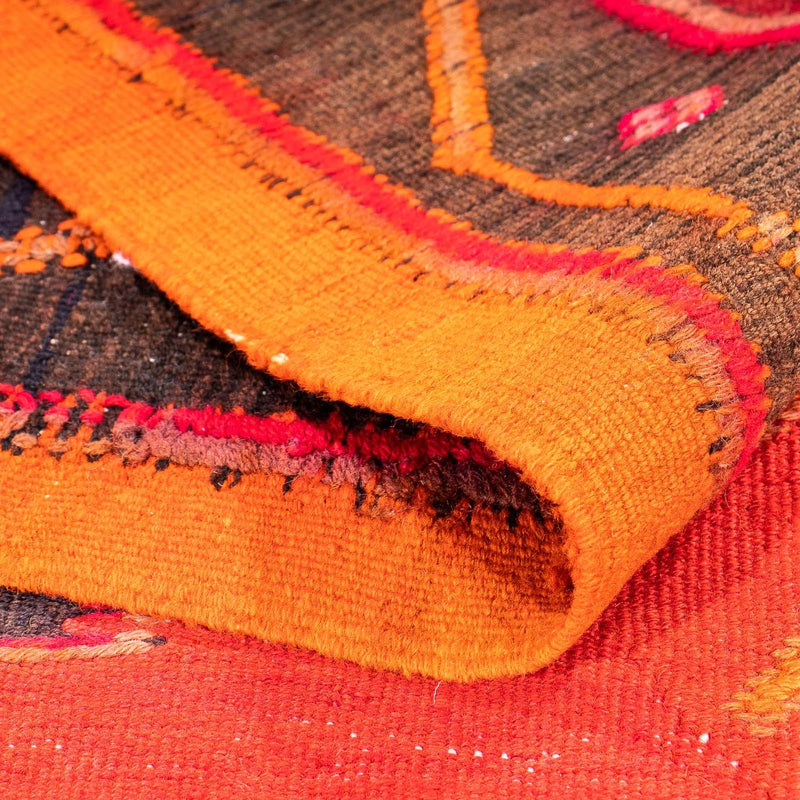 Dywan Kelim - Stary - 310 x 160 cm - wielokolorowy