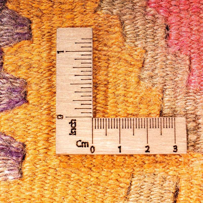 Biegacz Dywan Kelim - Stary - 305 x 160 cm - wielokolorowy