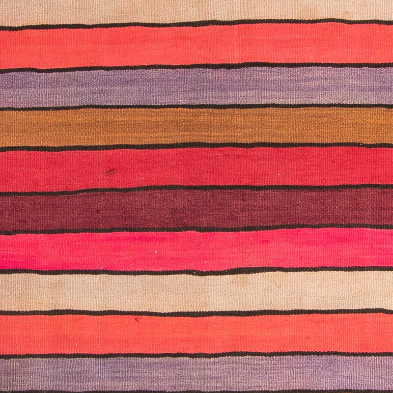 Biegacz Dywan Kelim - Stary - 340 x 160 cm - wielokolorowy