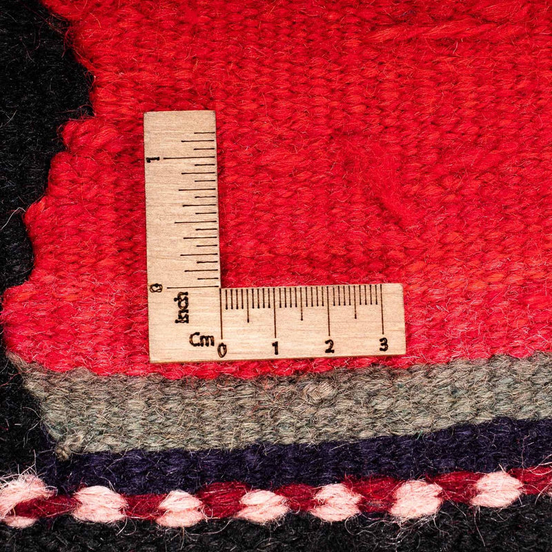 Biegacz Dywan Kelim - Stary - 360 x 170 cm - wielokolorowy