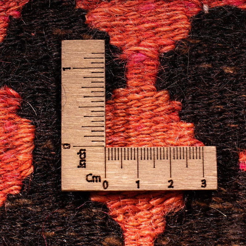 Biegacz Dywan Kelim - Stary - 370 x 140 cm - wielokolorowy