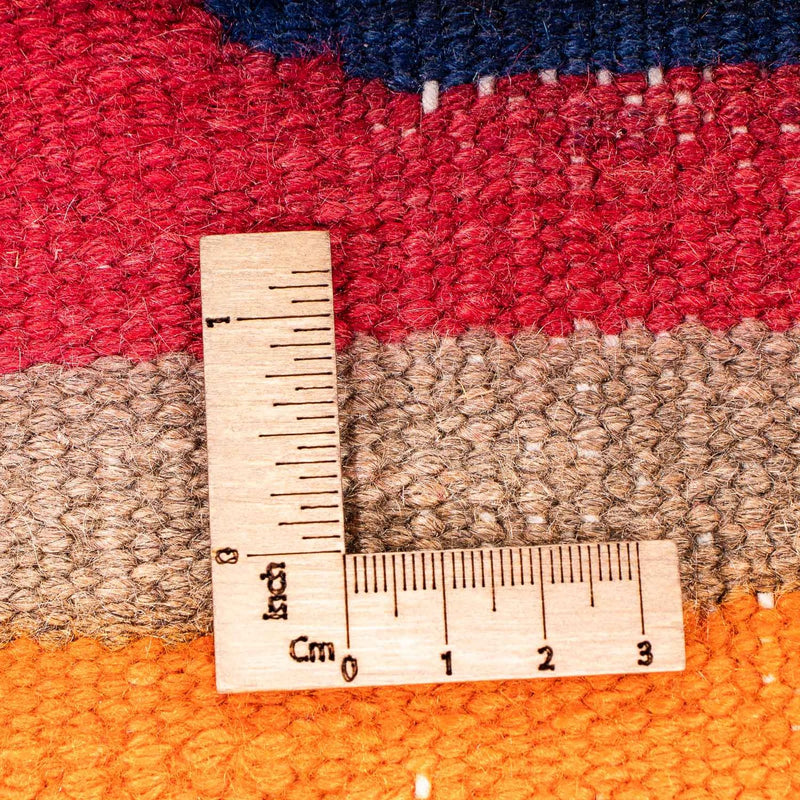 Biegacz Dywan Kelim - Stary - 300 x 160 cm - wielokolorowy