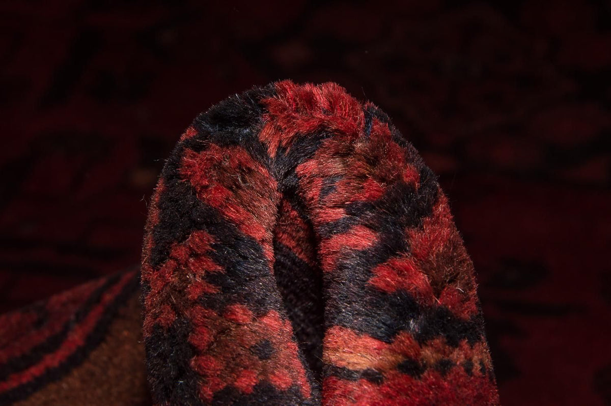 Afgański dywan - Kunduz - 138 x 96 cm - czerwony