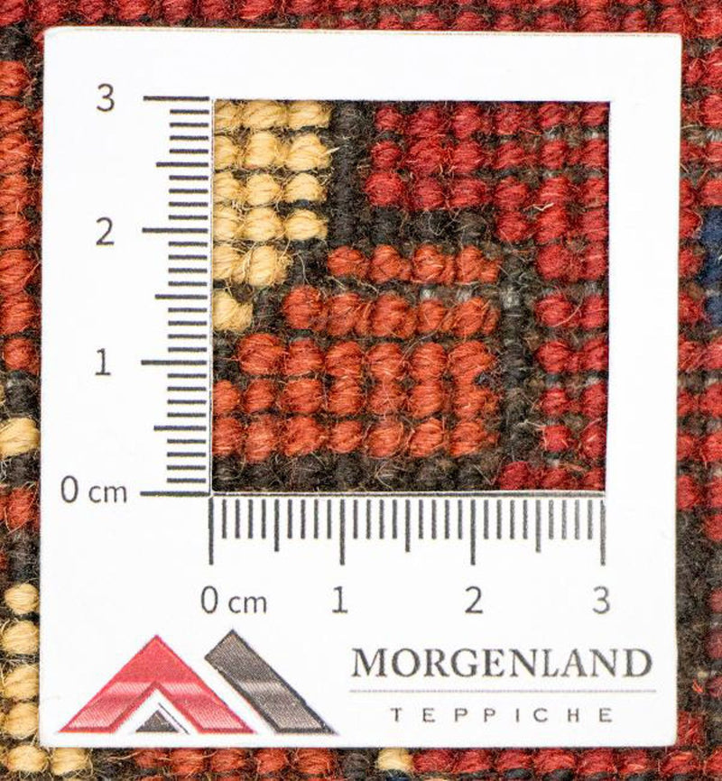 Biegacz Afgański dywan - Hatshlu - 307 x 83 cm - czerwony