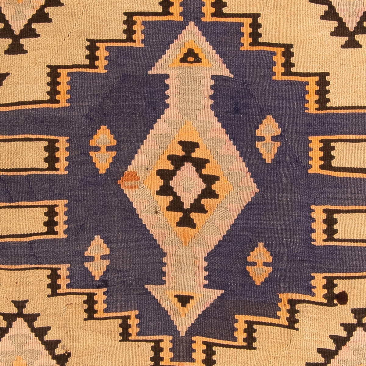 Dywan Kelim - Stary - 265 x 140 cm - wielokolorowy