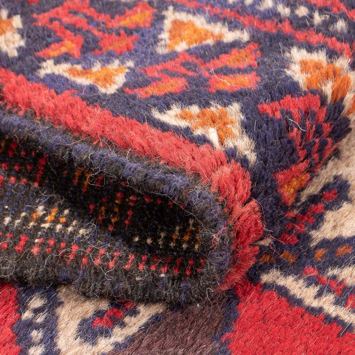 Dywan beludżycki - Dywanik modlitewny - 127 x 80 cm - czerwony