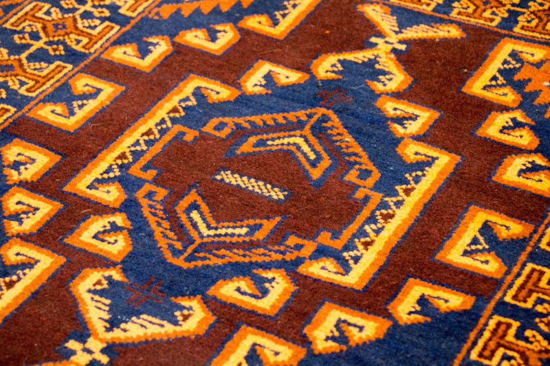 Dywan beludżycki - 140 x 83 cm - wielokolorowy