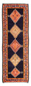 Biegacz Dywan Kelim - Stary - 330 x 120 cm - wielokolorowy
