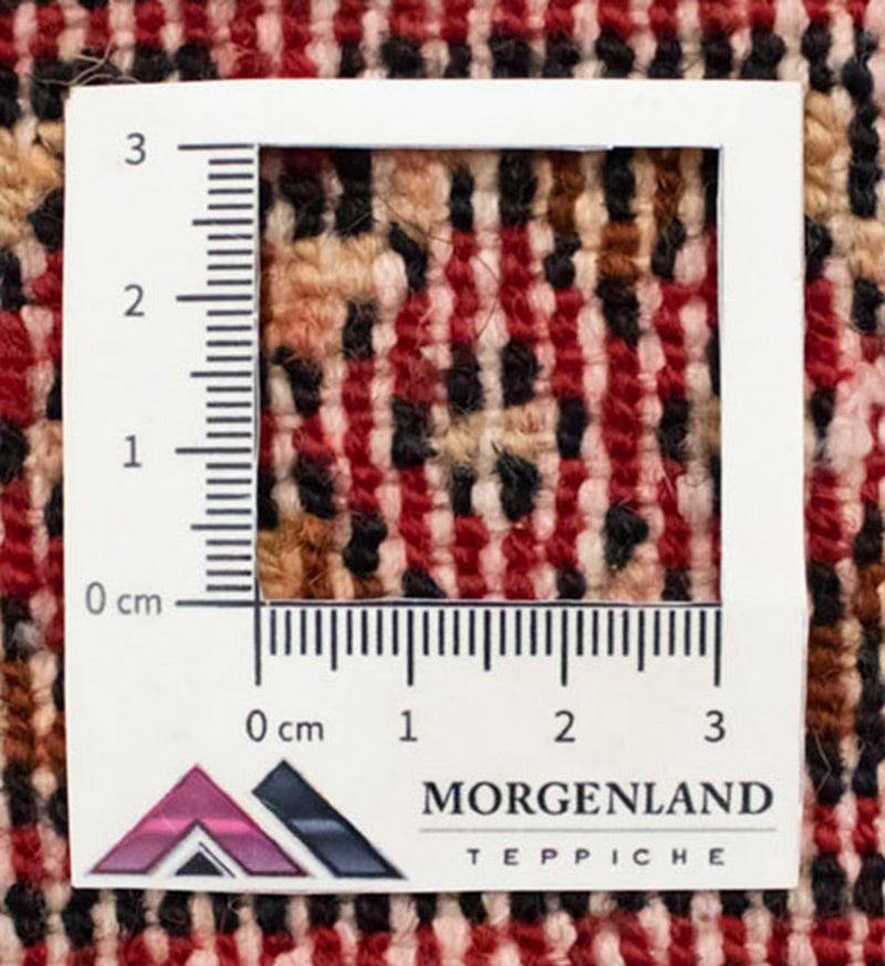 Dywan turkmeński - 130 x 60 cm - czerwony