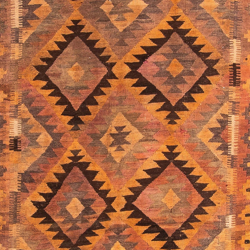 Biegacz Dywan Kelim - Stary - 330 x 190 cm - wielokolorowy