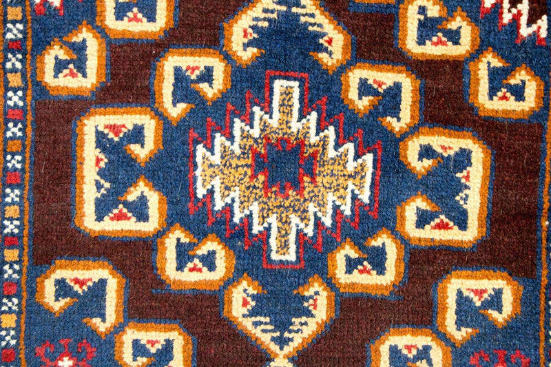 Dywan beludżycki - 138 x 83 cm - brązowy