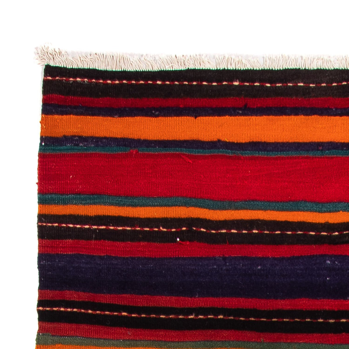 Dywan Kelim - Stary - 300 x 190 cm - wielokolorowy