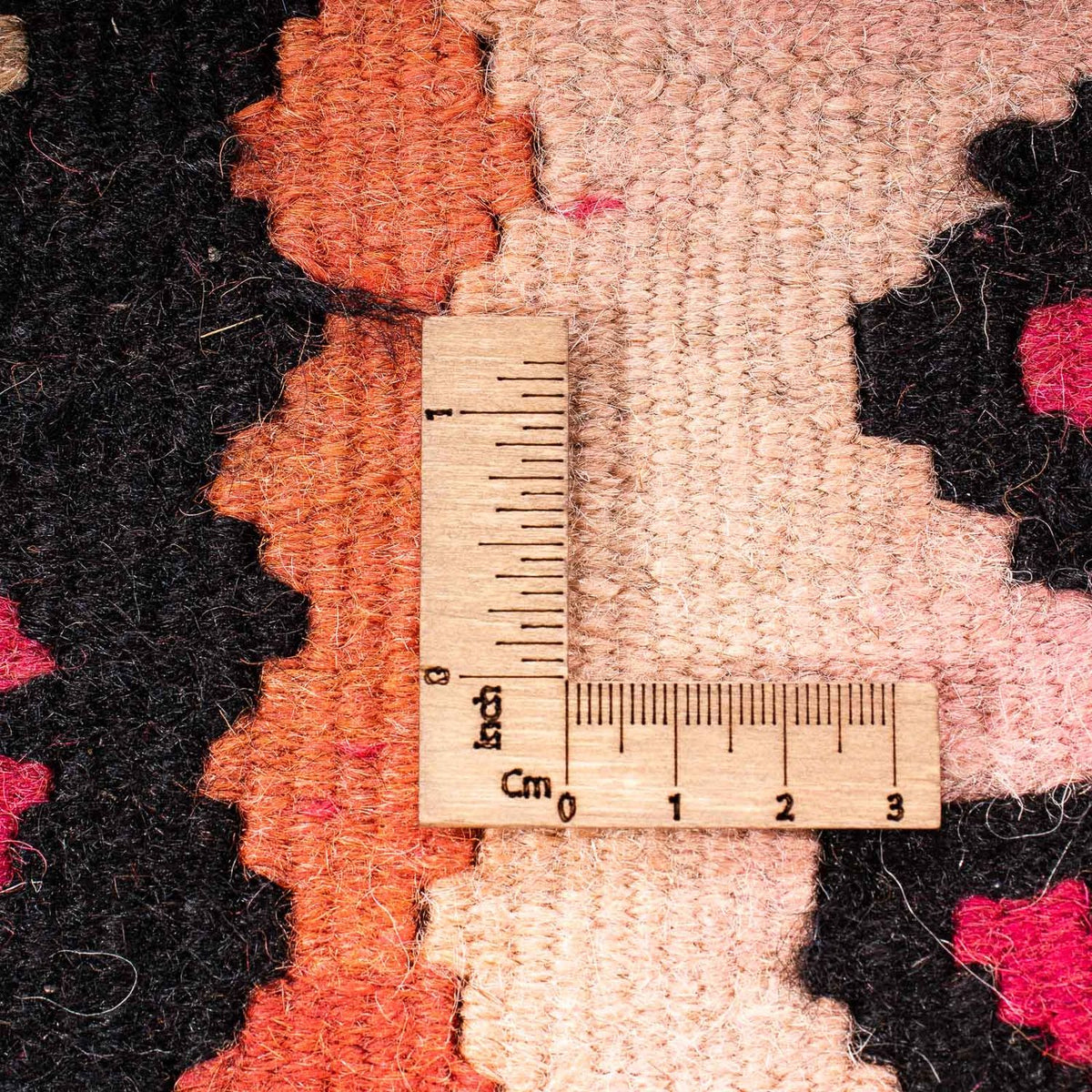 Dywan Kelim - Stary - 280 x 142 cm - wielokolorowy