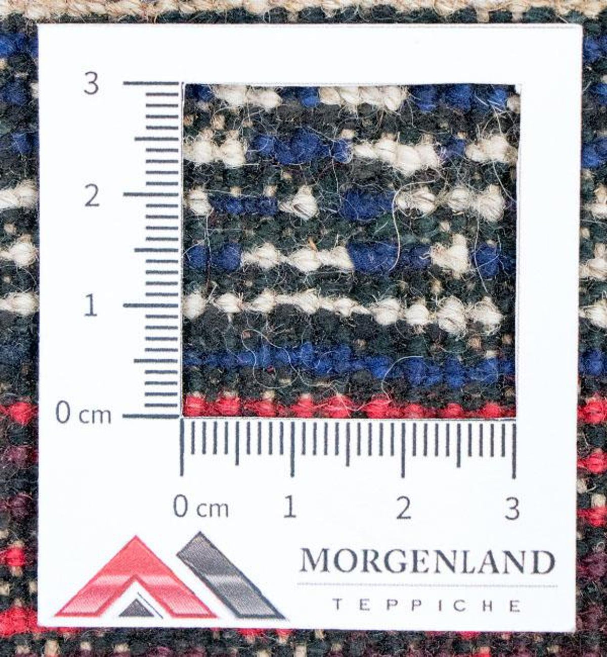 Dywan beludżycki - 126 x 79 cm - czerwony