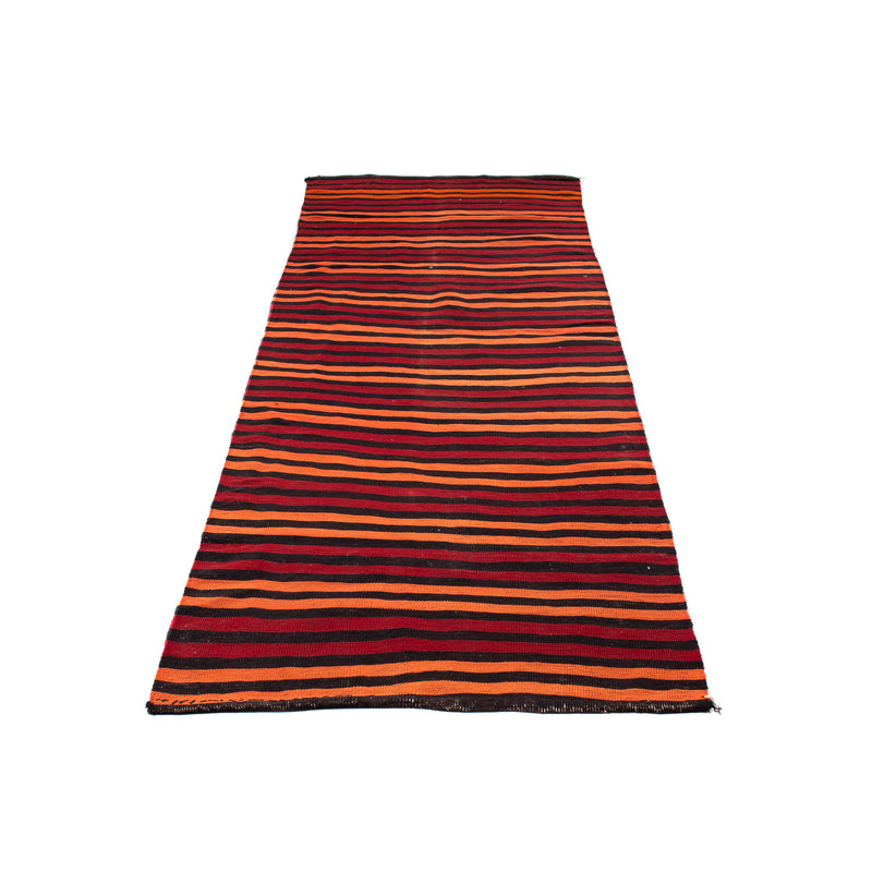 Biegacz Dywan Kelim - Stary - 300 x 100 cm - wielokolorowy