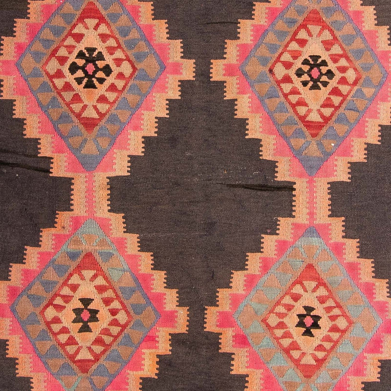 Dywan Kelim - Stary - 295 x 170 cm - wielokolorowy