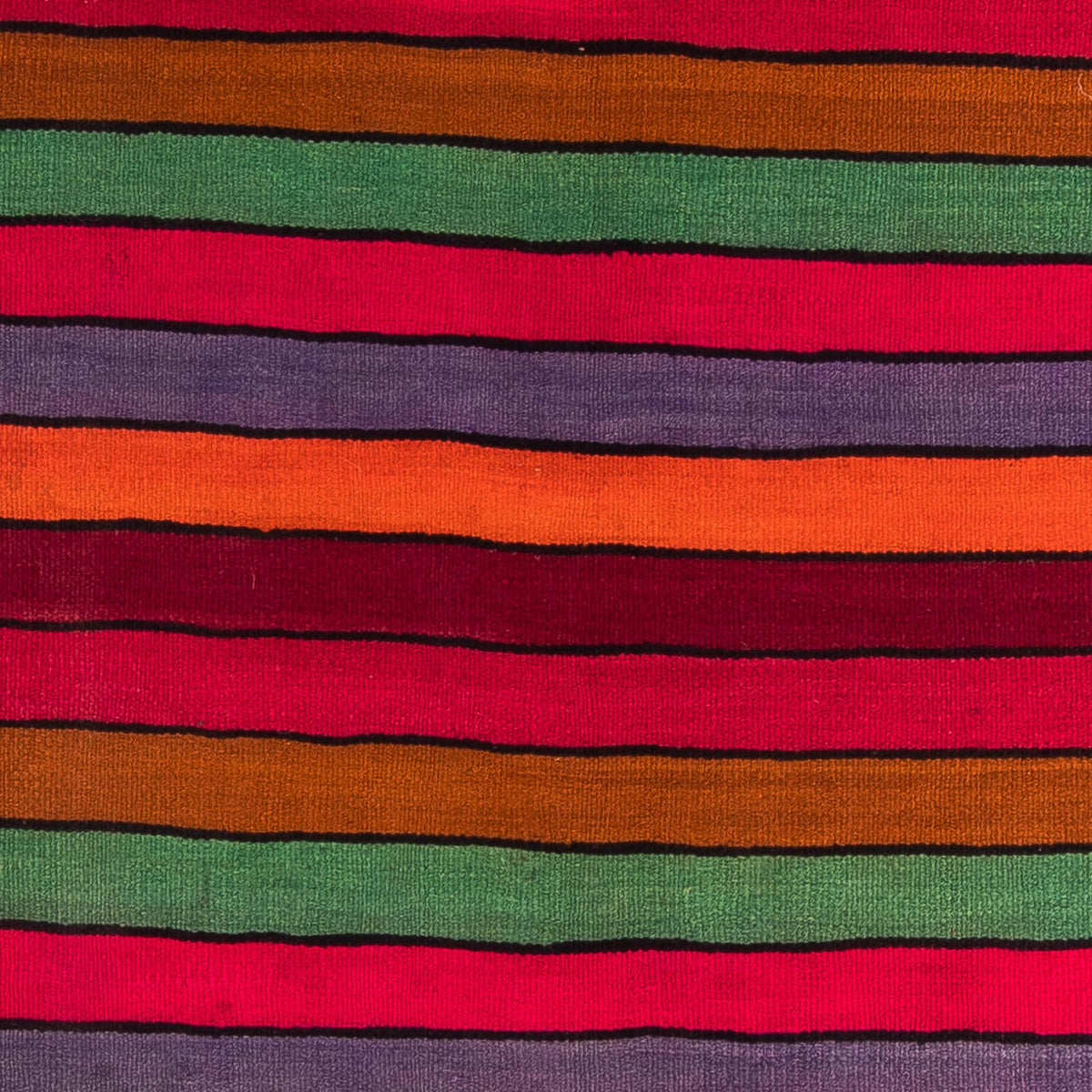 Biegacz Dywan Kelim - Stary - 350 x 185 cm - wielokolorowy