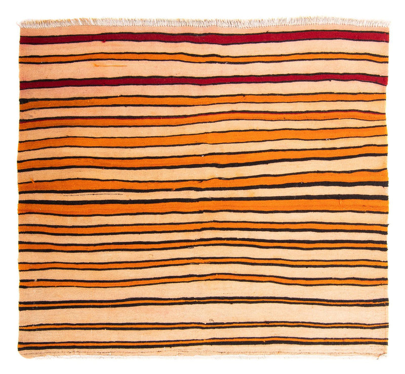 Dywan Kelim - Stary - 145 x 130 cm - wielokolorowy