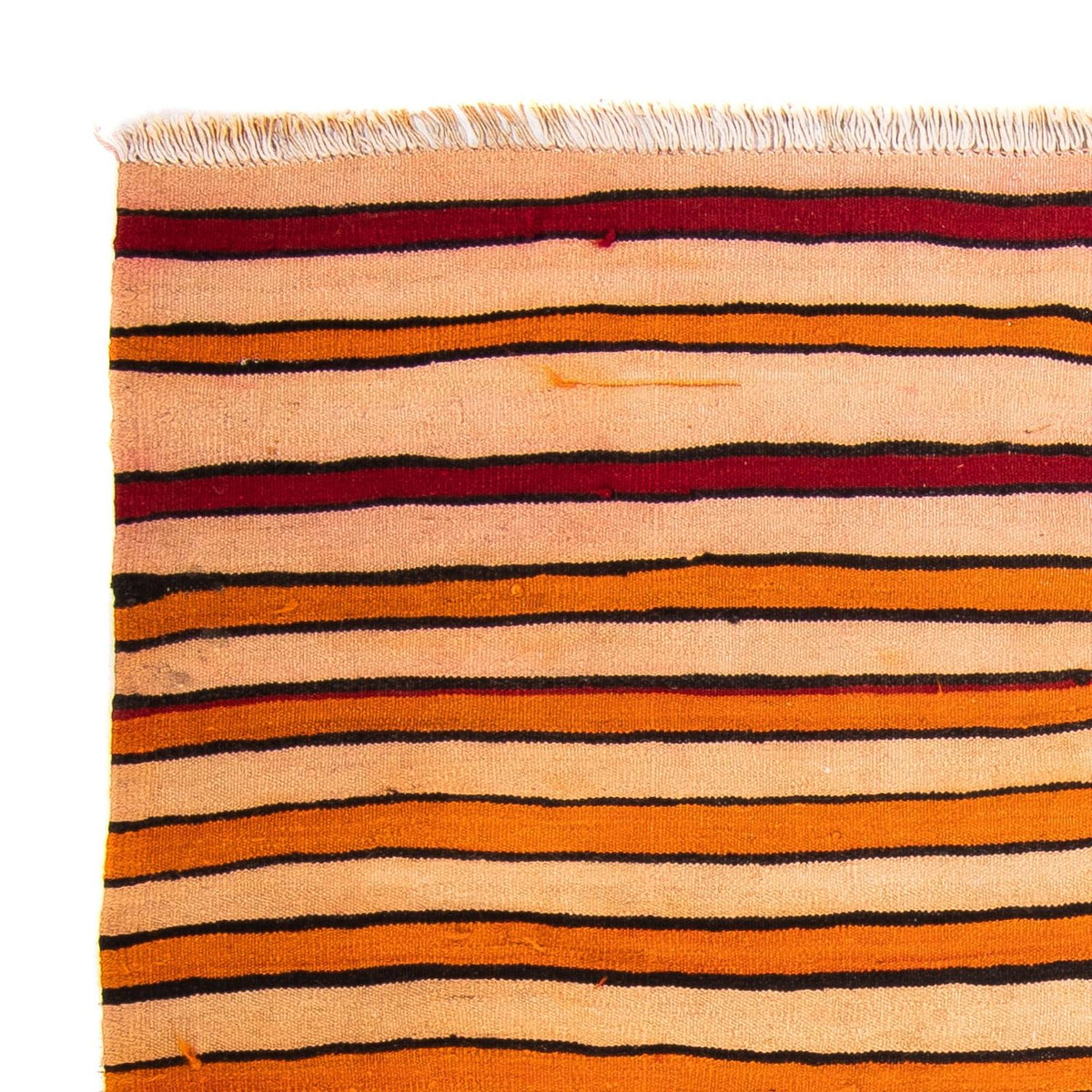 Dywan Kelim - Stary - 145 x 130 cm - wielokolorowy