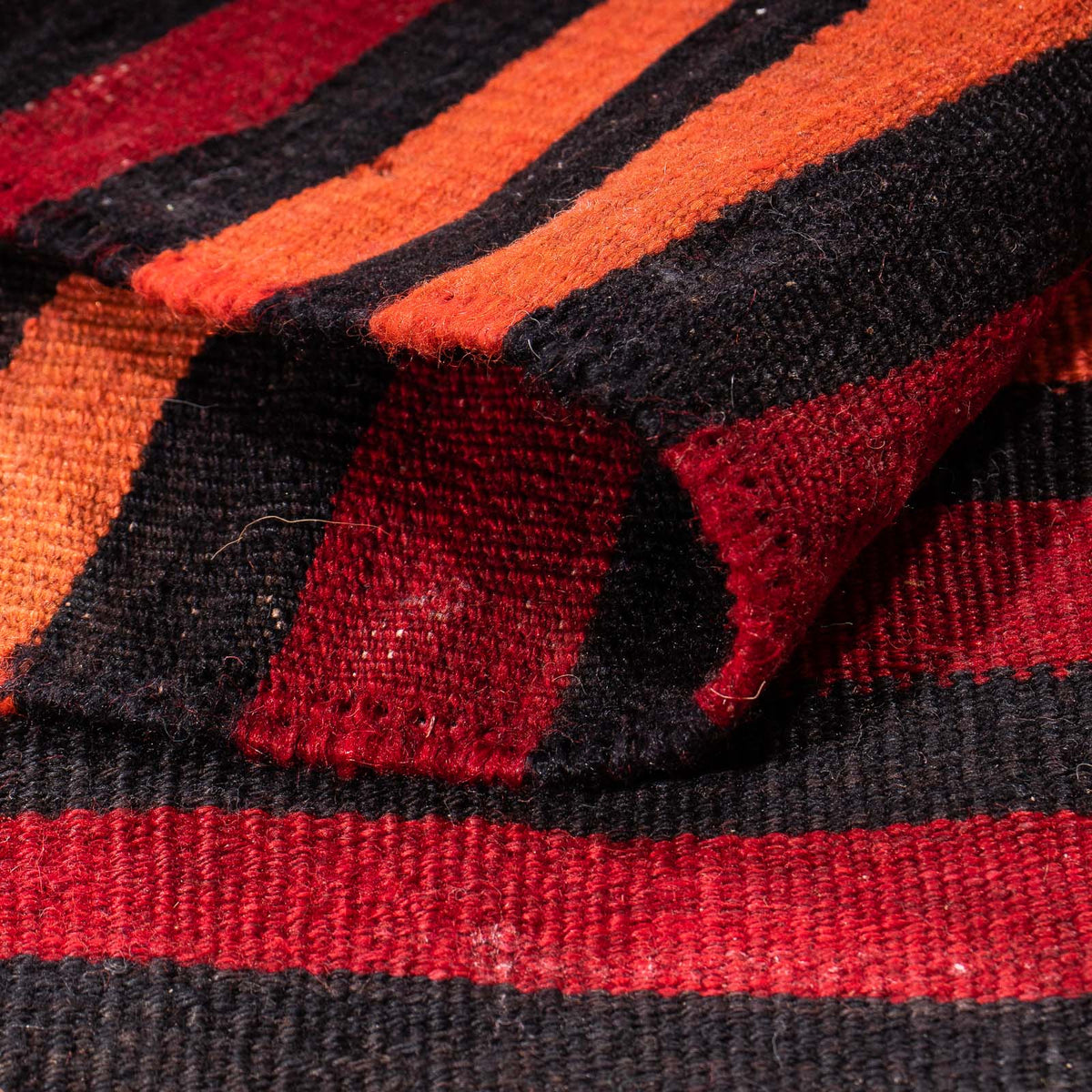 Biegacz Dywan Kelim - Stary - 225 x 100 cm - wielokolorowy