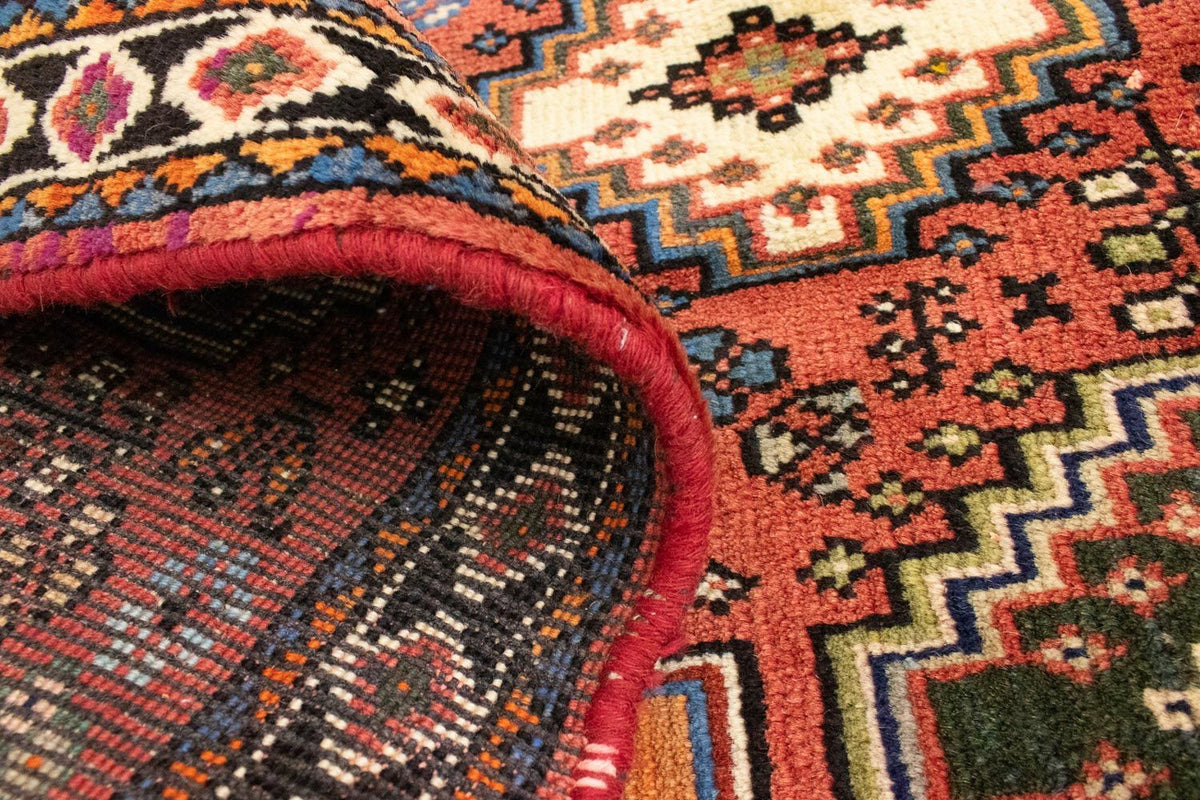 Perski dywan - Nomadyczny - 144 x 100 cm - czerwony