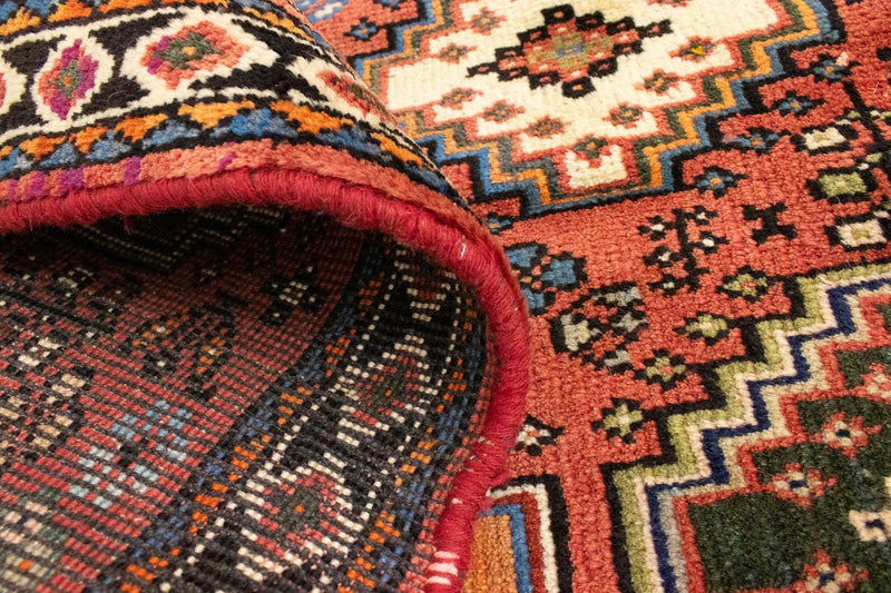 Perski dywan - Nomadyczny - 144 x 100 cm - czerwony