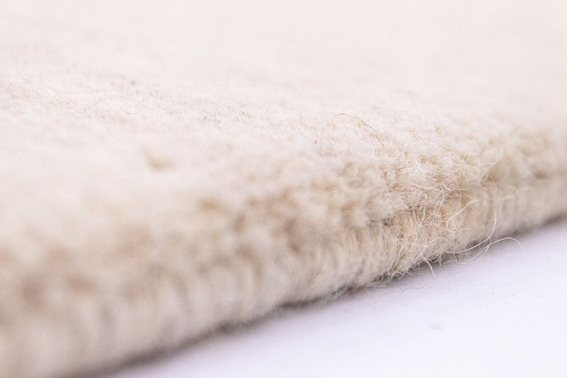 Dywan wełniany - 197 x 144 cm - natura