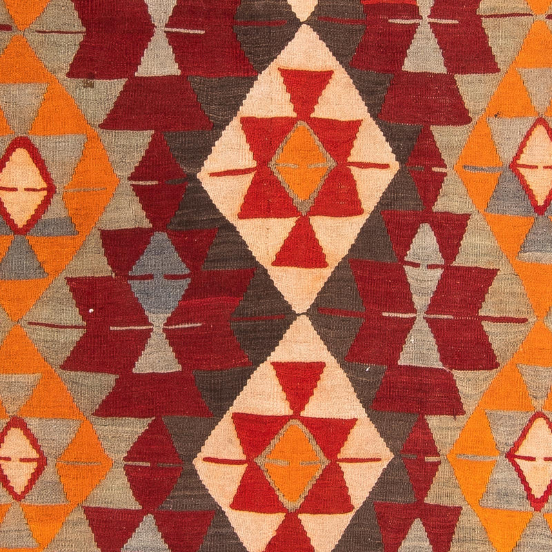 Dywan Kelim - Stary - 310 x 165 cm - wielokolorowy