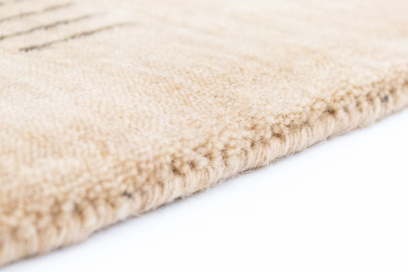 Dywan wełniany - 141 x 78 cm - wielokolorowy