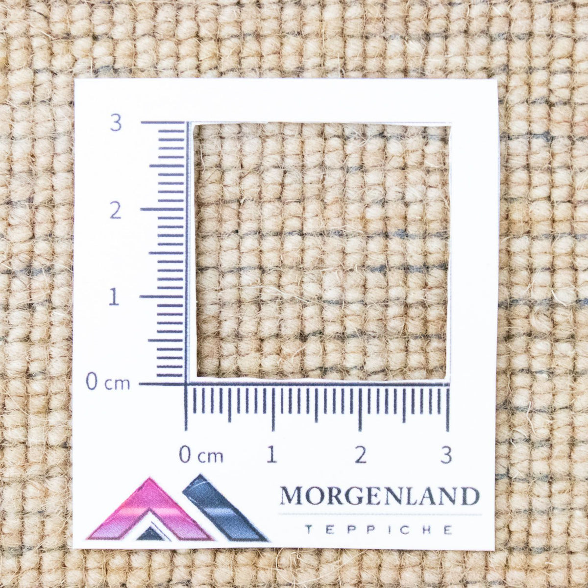 Dywan wełniany - 141 x 78 cm - wielokolorowy