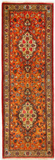 Biegacz Dywan perski - Ghom - 213 x 70 cm - pomarańczowy