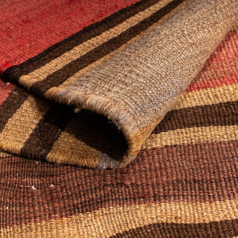 Dywan Kelim - Stary - 213 x 155 cm - wielokolorowy