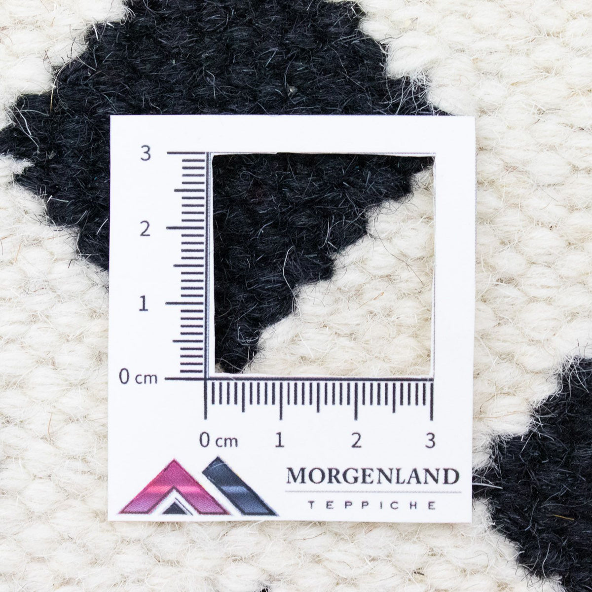 Dywan Kelim - modny - 132 x 63 cm - beżowy