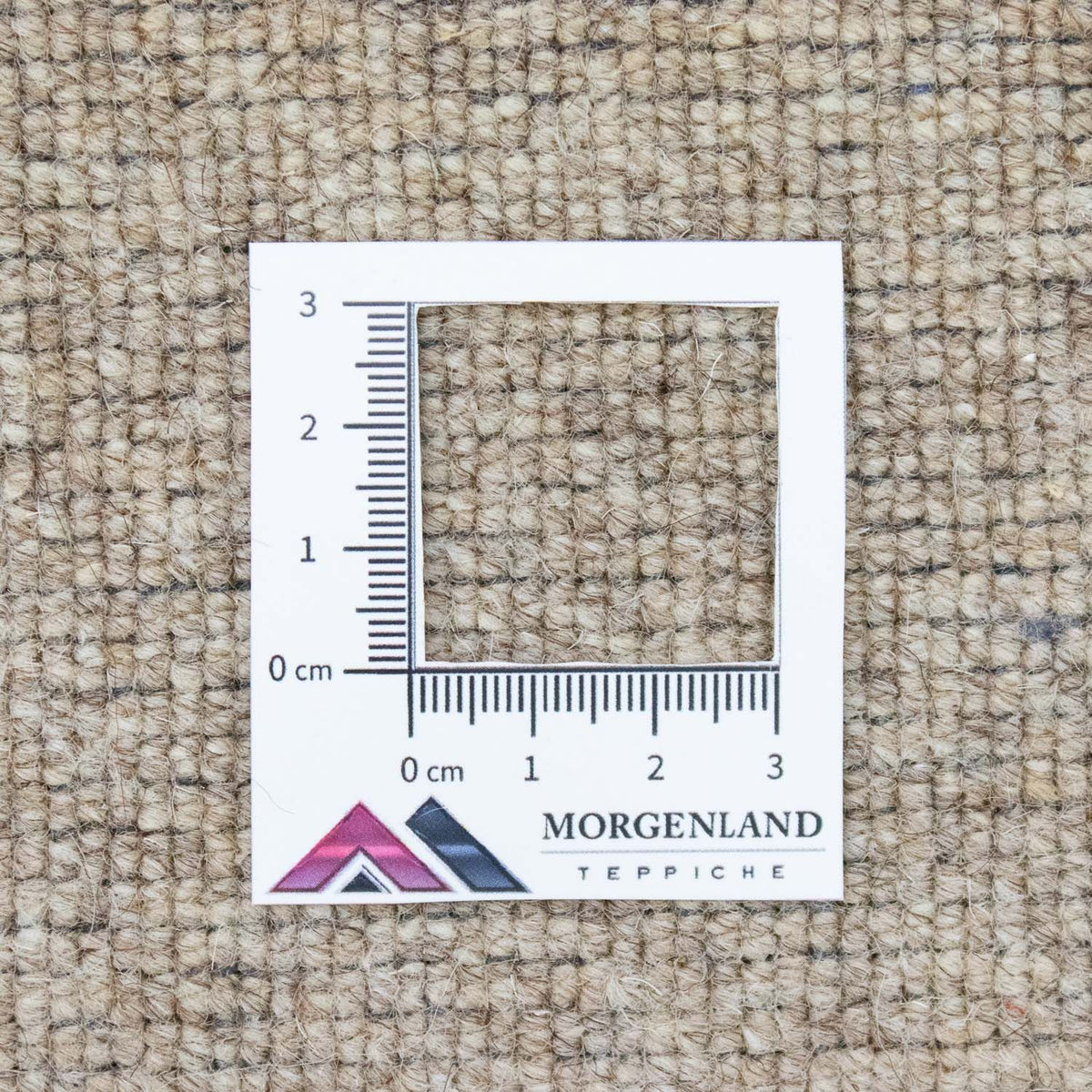 Dywan wełniany - 157 x 90 cm - beżowy